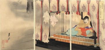 emperador go daigo 1890 Ogata Gekko Ukiyo e Pinturas al óleo